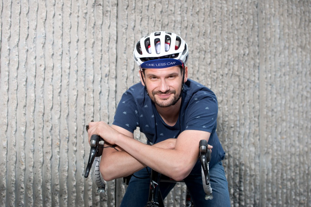Lausanne, mercredi 15 juin 2016. Montbenon. Moniteurs DEFI Vélo. Claudio Brenni. Copyright © Marius Affolter 2016