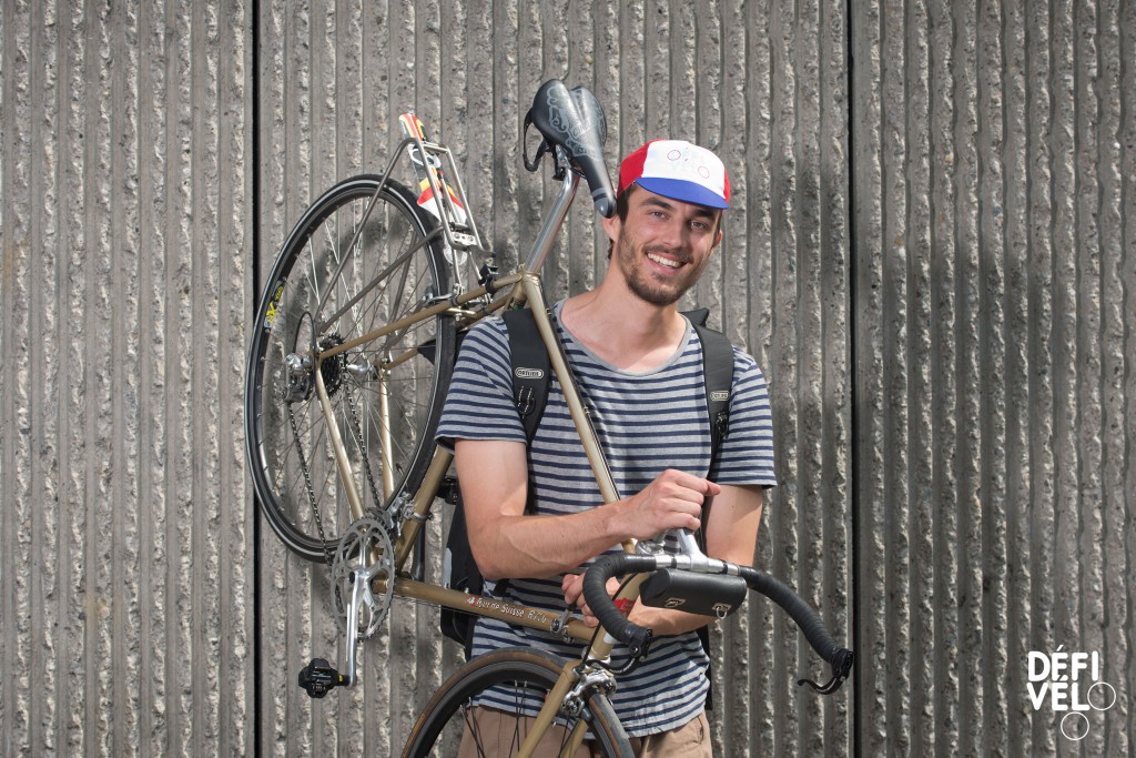 Lausanne, mercredi 14 juin 2017. Montbenon. Finale DEFI Vélo. Portraits des moniteurs et monitrices. Richard Dupont. Copyright © Marius Affolter 2017