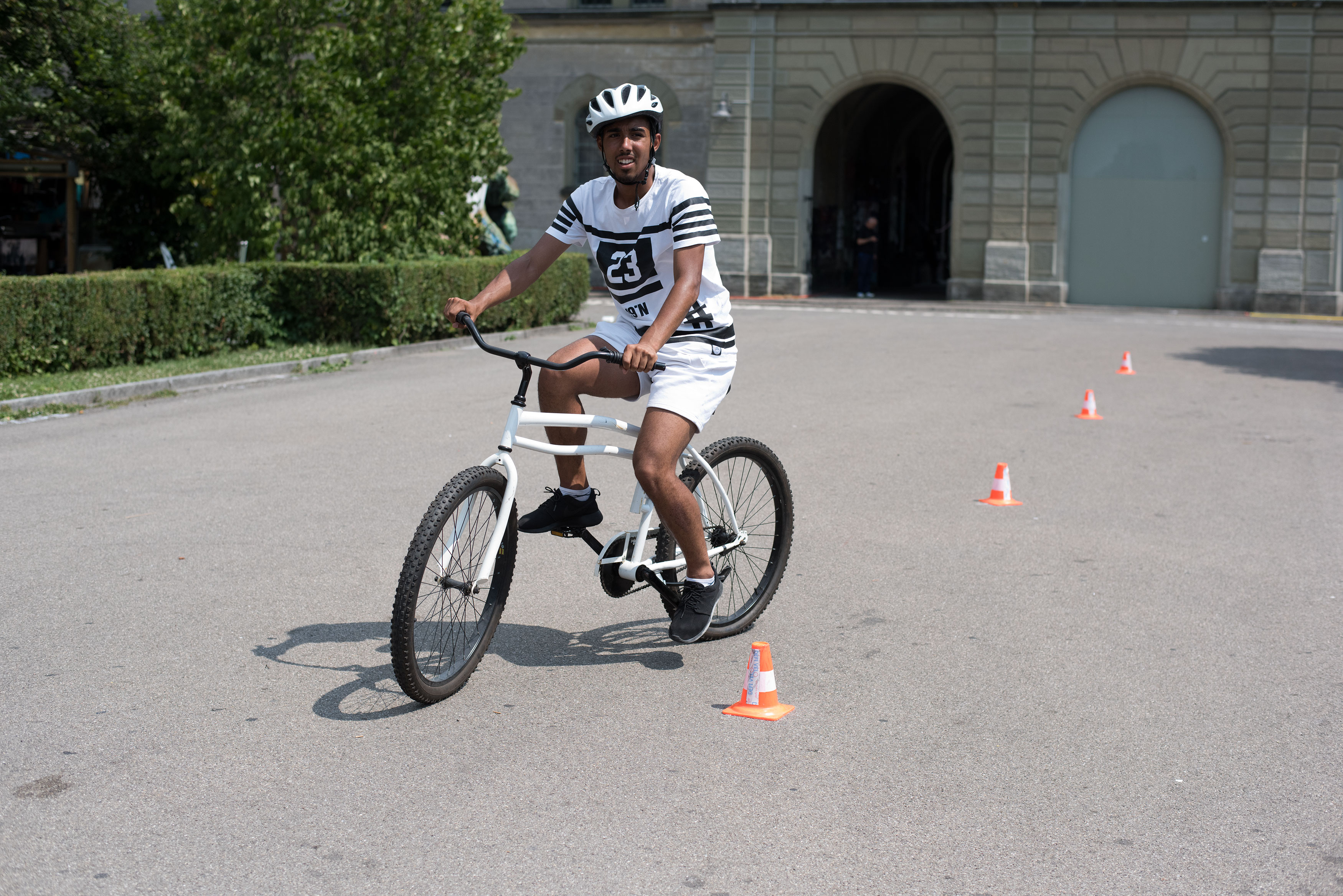 Zürich, mercredi 21 juin 2017. Helvetiaplatz et environs. Finale Suisse Allemande de DEFI Vélo. Copyright © Marius Affolter 2017